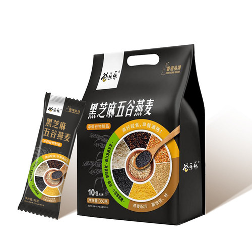 劲家庄五谷燕麦片速食冲泡代餐