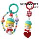 新款 创意卡通泡泡马特molly糖果色树脂串珠挂绳手机链钥匙圈包挂