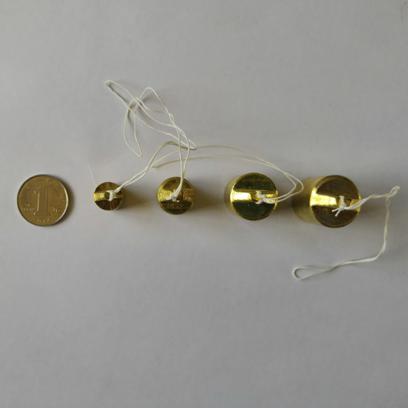 称称砣铜秤砣250克500克1000克铜称专用秤砣铜称原配秤砣铁镀铜10