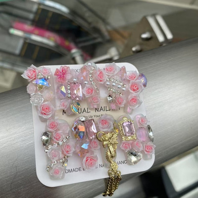 纯手工儿童穿戴甲女童美