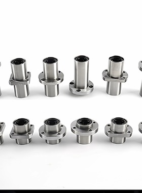 导向性嵌入式圆法兰加长直线轴承电镀LMFP LMKP LMFPLMHCLMKCLMFC