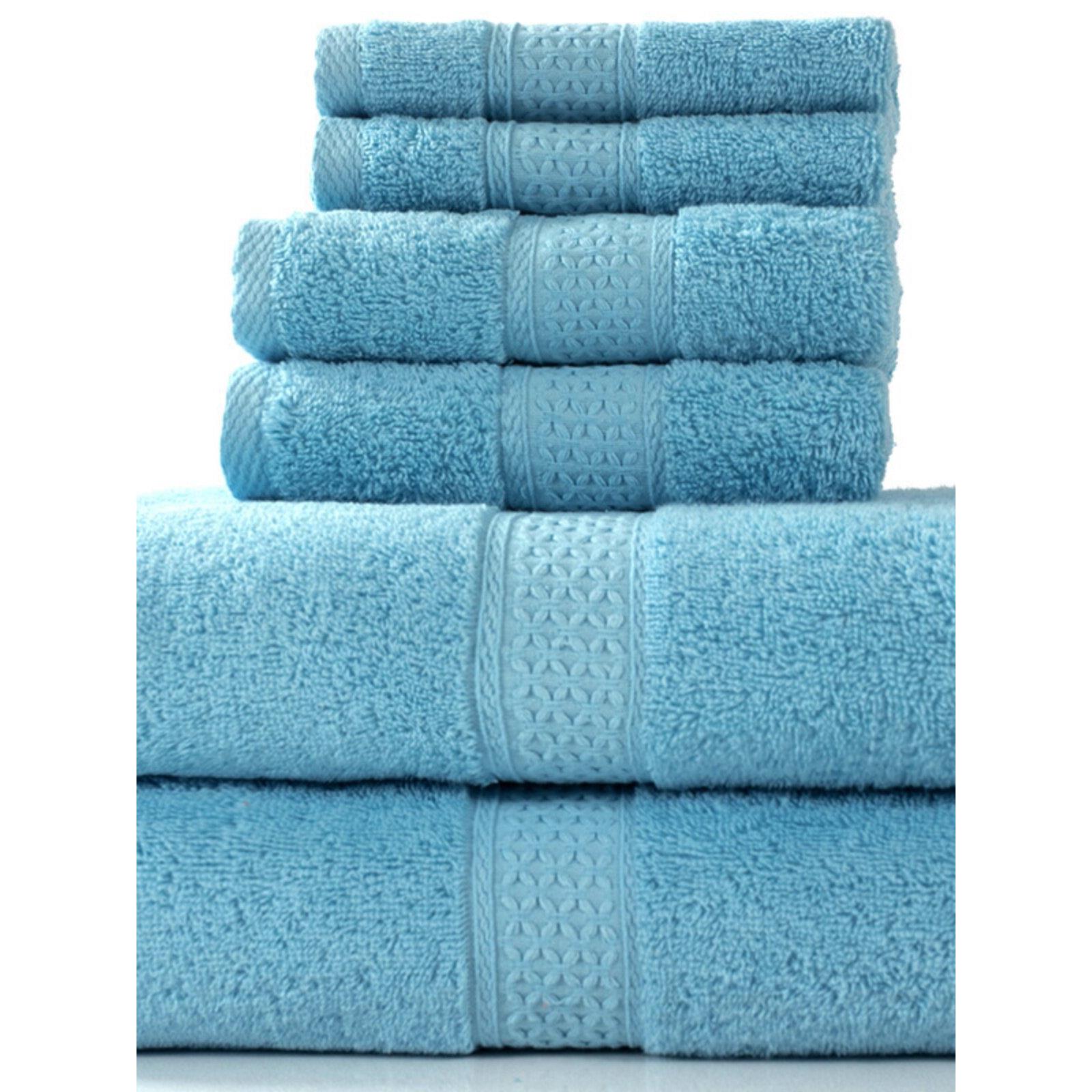 纯棉毛巾浴巾三件套装 3pcs Bath Towel Set Beach Cotton Towels
