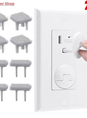 20Pcs Anti-electric Shock Safety Socket Cover Baby Child Saf
