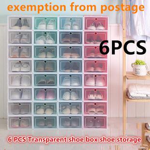 shoe box rack PCS shoebox storage Transparent 盒 鞋