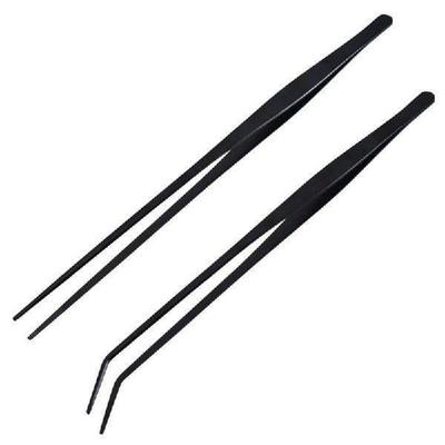 2PCS Aquarium Plant Tweezers Corrosion Resistant 27cm