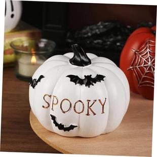 Thanksgiving Resin Pumpkin Set Pum Halloween Fall Ornaments