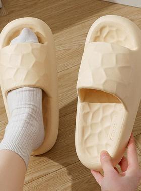 Wearing thick soled anti slip sandals for women