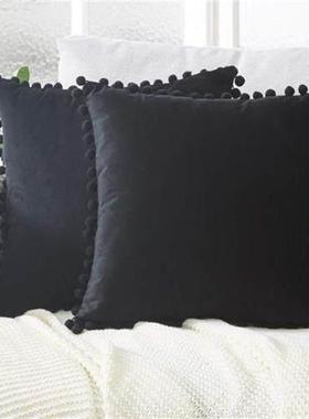 Soft Velvet Cushion Cover Decorative Pillows Throw waist