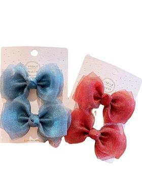 Sweet Bow Side Clip Hair Accessories Girls Hairpin Headwear