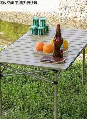 Outdoor folding table and chair set portable picnic camping
