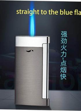 Straight flush windproof lighter inflatable lighter 打火机