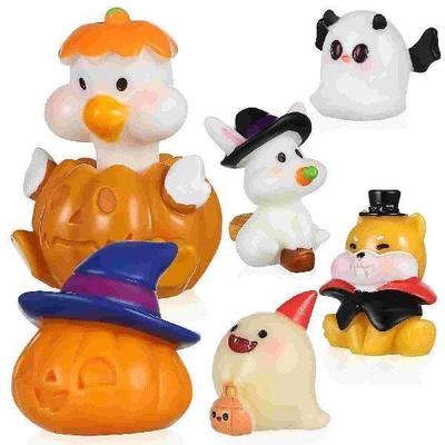 6 Pcs Halloween Baubles Bonsai Succulent Decoration