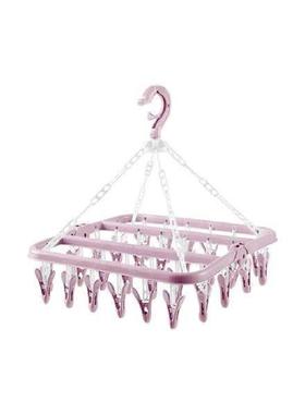 Square Sock Underwear Lingerie Dryer 32 Clips Rotatable