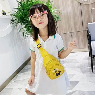 boys and girls Childrens cute fashion chest cartoon bag