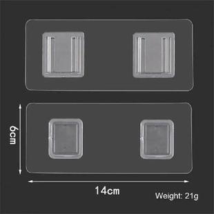 Double Adhesive Sided Strong Transparent Hooks 1pcs