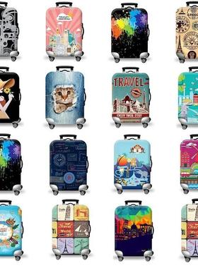 Luggage Cover Stretch Fabric Suitcase Protector Baggage Dust
