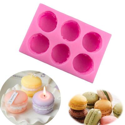 Macarone Candle Silicone Mold Scented Candles Soap Chocolate
