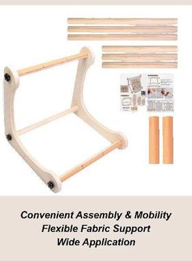 Embroidery Stand Embroidery Scroll Frame Adjustable Wooden