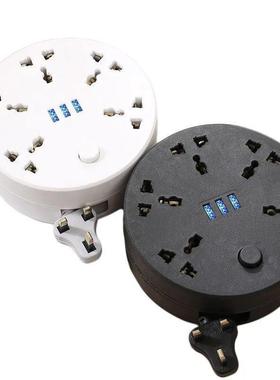 2m circular power board, portable extension cable, socket