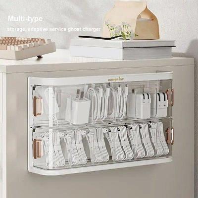 Charger Cord Storage Organizer Wall Mounted Multi-Layer