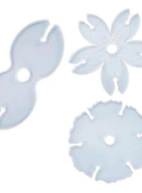 Crystal Wine Tray Plate Casting UV Epoxy Mould DIY Crafts