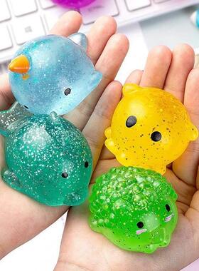 Big Size Transparent Squishy Toys for Kids Mochi Squishies K