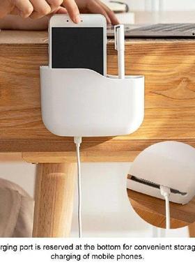 Storage Rack Wall-Mounted Organizer Air Conditioner Plug