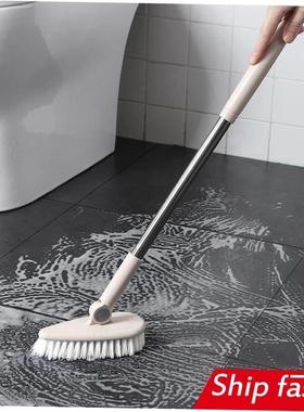 bathroom long handle brush tile floor cleaning broom mop