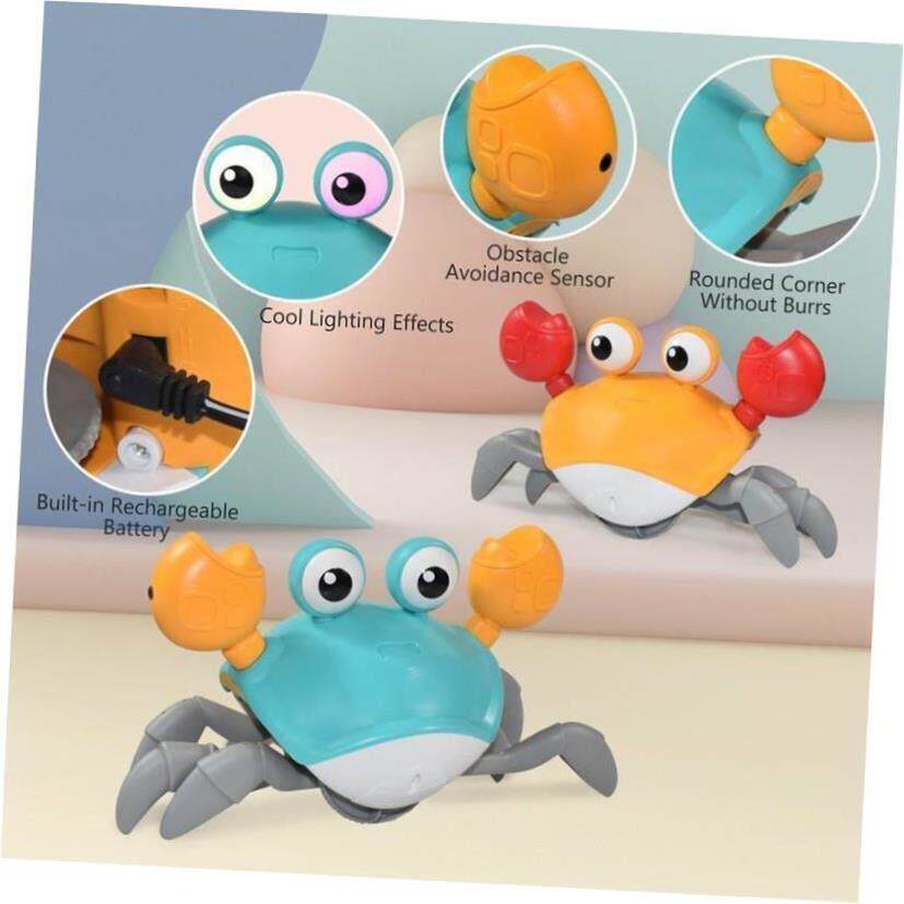 Kids Induction Escape Crab Octopus Crawling Toy Baby Electro