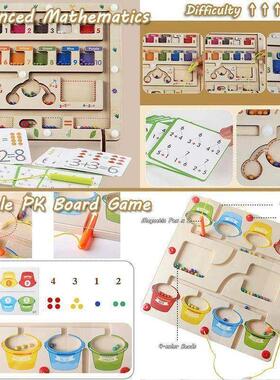 Magnetic Sorting Games Montessori Toys Maze Board Learning