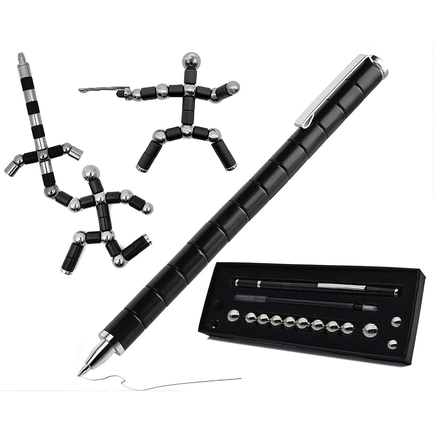 Magnetic Metal Fidget Pen toy Magnet Writing磁性笔减压笔玩具
