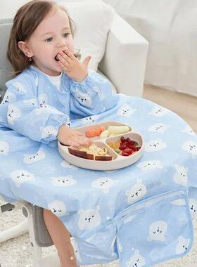 Baby Bibs Baby Coverall Dining Chair One-piece Waterproof An