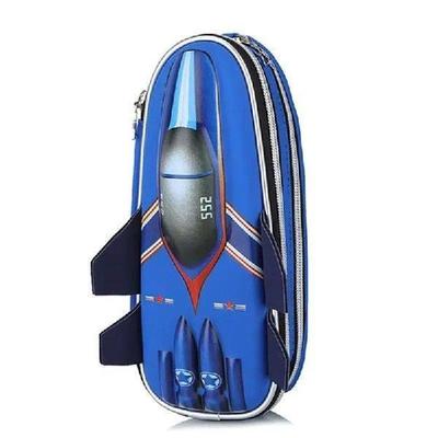 3D Pencil case Aircraft Pencil Storage Bag Large Capacity
