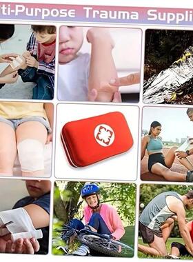 First Aid Kit, Multi-purpose Emergency Medical Portable Medi