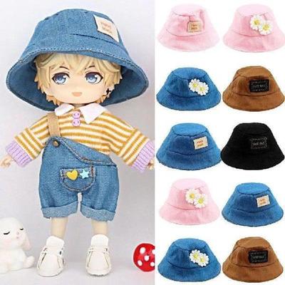 Caps for 1/12 BJD Dolls Hat Candy Color Cute Animal Casual