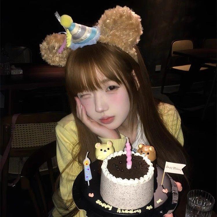 达菲duffy可爱生日帽发箍