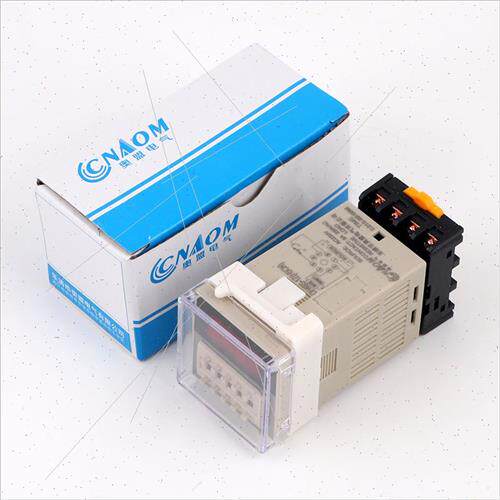 。DH48S-1Z 时间继电器 220V 数显 24V12V380V8脚1组延时 控制器