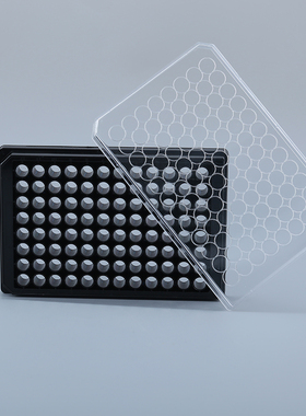 阿尔发原代神经元细胞培养用96孔黑框透明底高内涵细胞成像培养板