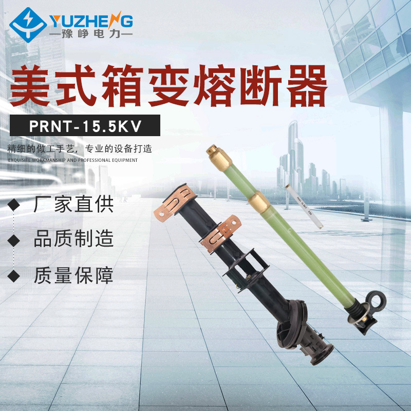 高压美式箱变用油浸式熔断器 PRNT-15.5KV 双敏熔丝 支架插入