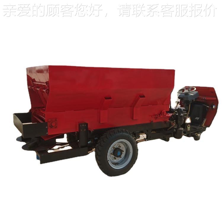 棚小型大三轮 农撒粪车用有机肥履带撒肥车 RKW2方3方颗粒撒肥车
