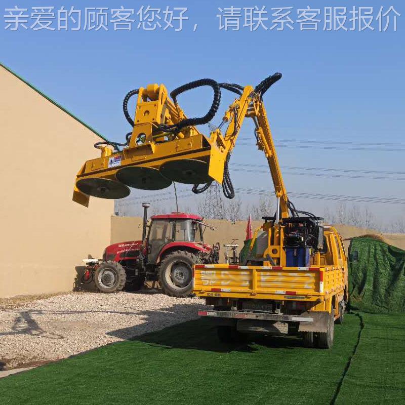 ZK-1500修路备边绿化护坡高枝修理设 车载绿篱机修剪 高速公路绿