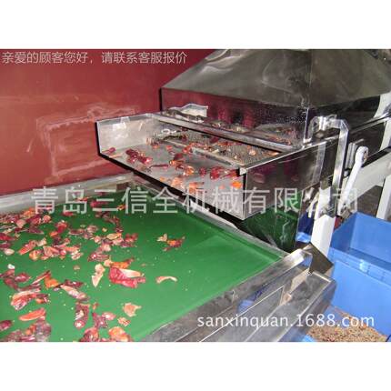 辣椒去杂机XC-107人辣椒高干洗机效产能S高省工简单易操作TBF省工