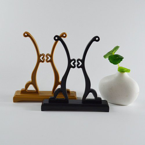 扇架团扇底座 搭配扇子的扇架 塑料扇架