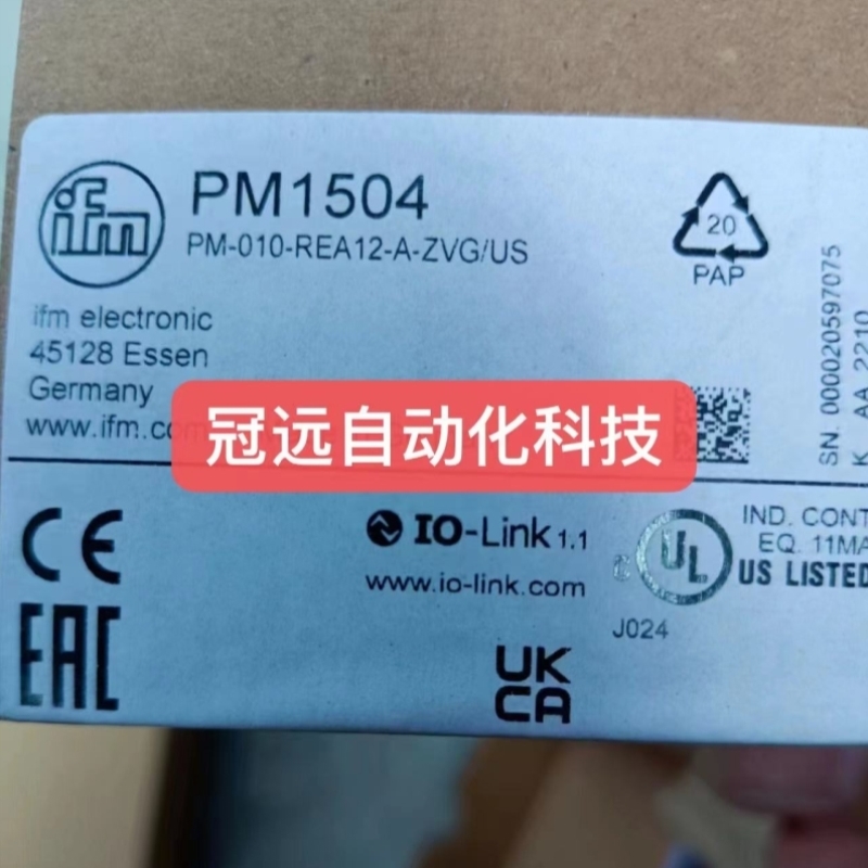 IFM易福门PM1504压力传感器德国进口议价