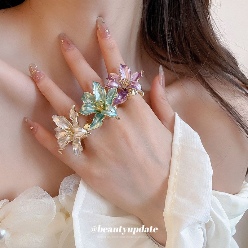戒花朵香风2026新款女设计感小