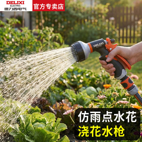 德力西家用花园浇花水枪