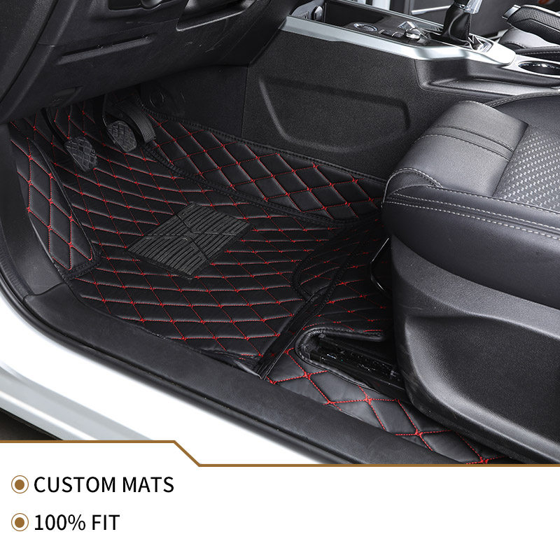 极速Flash mat leather catr floor mat For Citroen DS DS3 DS4