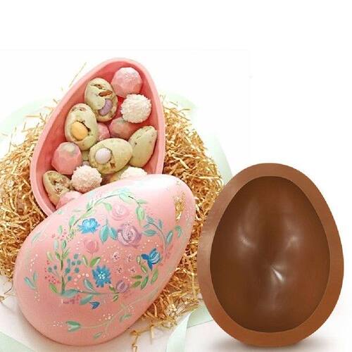极速Practical 3D Silicone Easter Egg Shape MolRd Homemade Ba