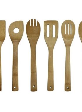 极速7 PCS Kitchen Cooking Utensils WoPoden NonStick