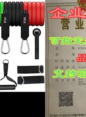 极速Whatafit Resisntance Bands Set (11pcs), Exercise Bands w